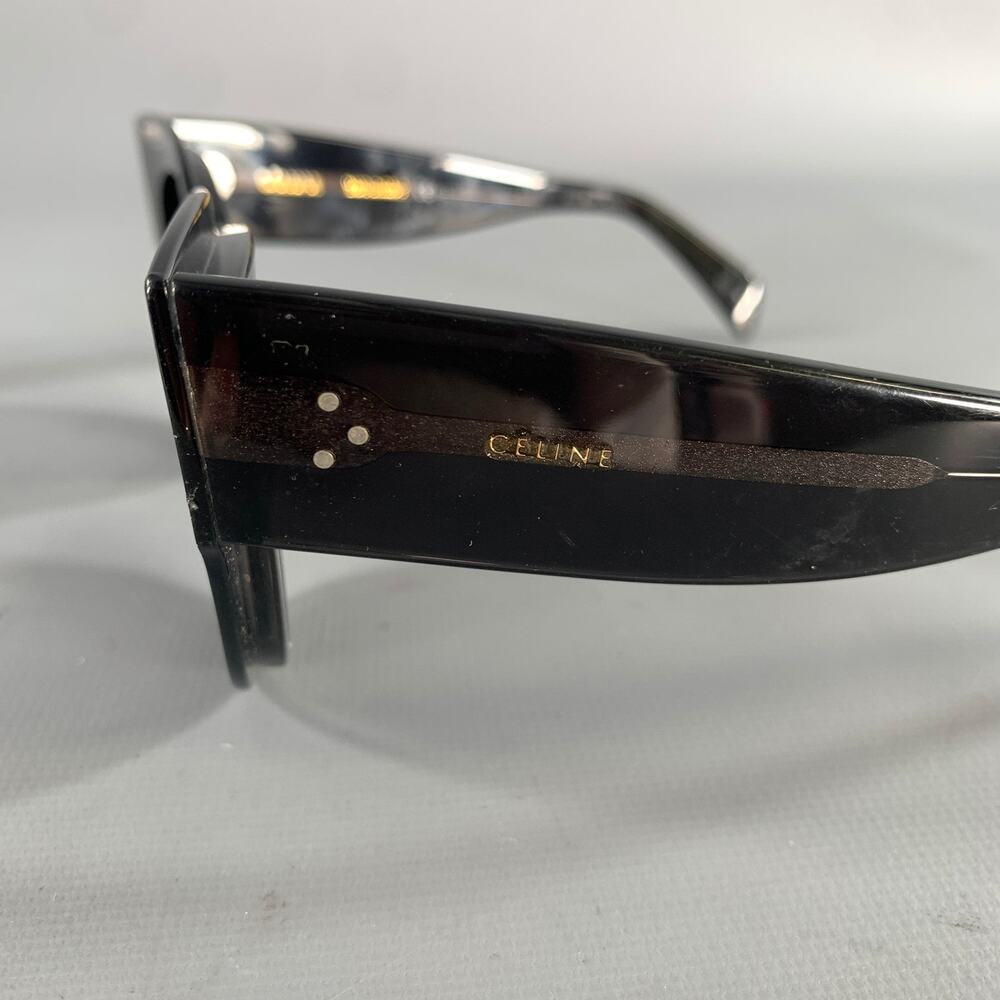 CELINE Grey Acetate Sunglasses - Picture 7 of 9